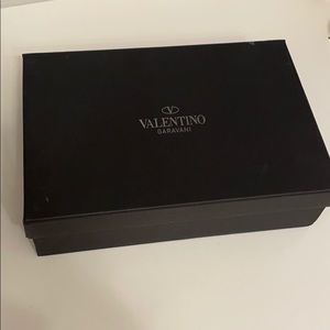RARE Black Valentino Shoe Box 100% Authentic
